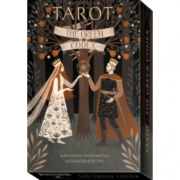 The Green Codex Tarot kortų ir knygos rinkinys Lo Scarabeo